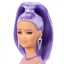 Лялька Barbie Модниця у фіолетових відтінках, 29 см (HBV12) - мініатюра 5