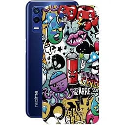 Захисна плівка StatusSKIN для Realme 8s 5G Корпус Вініл Графіті