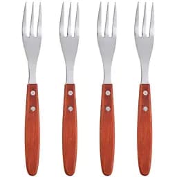 Набор вилок для стейков Bergner BBQ Lovers 4 шт. (BG-40200-MM)