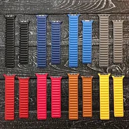 Ремінець для смарт-годинника Apple Watch Leather Link 38/40 мм шкіряний - мініатюра 2