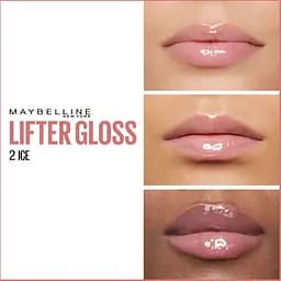 Блиск для губ Maybelline New York Lifter Gloss відтінок 002 (Ice) 5.4 мл (B3306300) - мініатюра 4