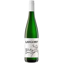 Вино Langort Riesling біле напівсолодке 0.75 л