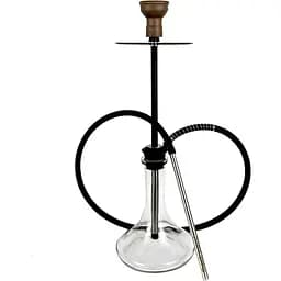 Кальян Tiaga Hookah Classic Black Craft Clear