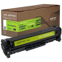 Картридж Patron HP 312A (CF380A) Green Label black (PN-312AKGL)