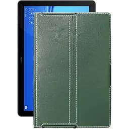 Чохол StatusCASE з екошкіри для планшету Huawei MediaPad T5 10 Темно-зелений