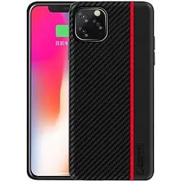 Чехол накладка Primo Cenmaso для Apple iPhone 11 Pro Max Black&Red