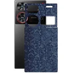 Захисна плівка StatusSKIN для ZTE Nubia Z60 Ultra 5G Корпус Вініл Соти сині