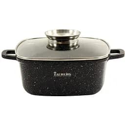 Каструля з мармуровим покриттям Zauberg квадратна 2.7 л (1220 BL)