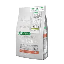 Сухий корм для собак малих порід з білою шерстю з лососем Superior Care White dogs Grain Free Salmon Adult Sm