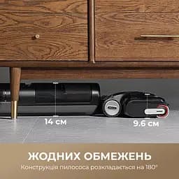 Бездротовий миючий пилосос Dreame H12 Pro Flex Reach - мініатюра 4