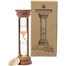 Пісочний годинник Склоприлад 4-21, 5 хвилин пісок помаранчевий вишня (300576)