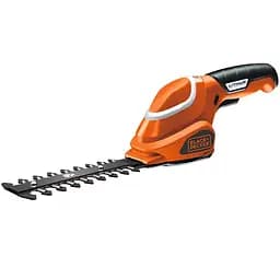 Кусторез-ножницы аккумуляторный Black+Decker GSL700 7.2В 2Ач 1.2Аг 2 в 1 диаметр ветвей 8 мм (GSL700)