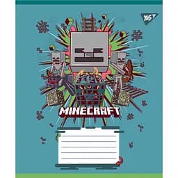 Набір зошитів Yes Minecraft Heroes A5 в лінію 12 аркушів 25 шт. (767577) - мініатюра 4