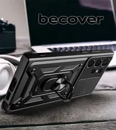 Панель BeCover Military для Samsung Galaxy S23 Ultra SM-S918 Black (709998) - мініатюра 3