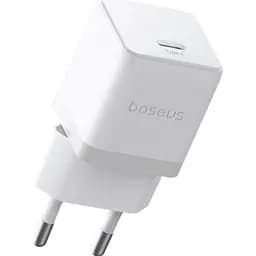 Сетевое зарядное устройство Baseus Palm 1-USB-C 20W Moon White (P10111602213-00) [127635]