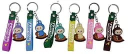 Брелок силіконовий з хлястиком Labubu 5 см (В асортименті)