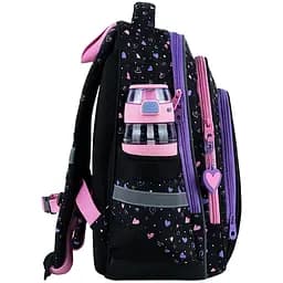 Рюкзак GoPack Education 2606S Bright&Awesome Чорний (GO26-2606S-3) - мініатюра 5