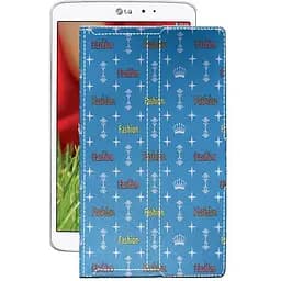 Чехол StatusCASE из экокожи для планшета LG G Pad 8.3 v500 Фэшн голубой
