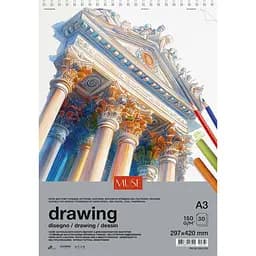 Блок Muse Drawing на пружині A3 30 аркушів (PB-SC-030-335)