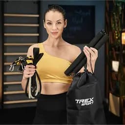 Палиця гімнастична з еспандерами Trex Sport TX-023TS 14-74кг - мініатюра 10
