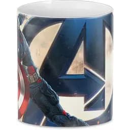 Кухоль GeekLand Captain America Avengers CA.02.033 330 мл білий