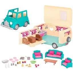 Игровой набор Lil Woodzeez Кемпер голубой (6486Z)