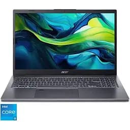 Ноутбук Acer Aspire 15 A15-51M-59HJ з процесором Intel Core i5-13420 Pana la 4.6GHz, 15.6'' Full HD, IPS, 16GB LPDDR5 RAM, 512GB SSD, Intel UHD графікою, No OS, Steel