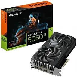 Видеокарта Gigabyte GeForce RTX 5060 Ti WINDFORCE OC 16GB