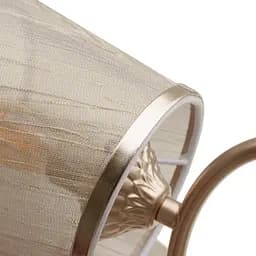 Люстра стельова Brille з абажуром в спальню Е14 40W BZ (BKL-723C/3) - мініатюра 3