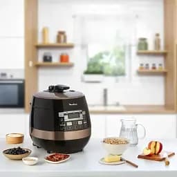 Мультиварка-скороварка Moulinex Quickchef чорний 1000 Вт (CE430A34) - мініатюра 5
