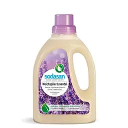 Органический смягчитель / ополаскиватель тканей Fabric Softener Лаванда для быстрой глажки SODASAN 0,75 л