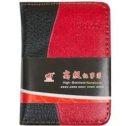 Блокнот Bambi 89100 в обкладинці шкірзам 11х8 см клітинка