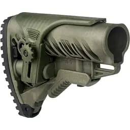 Приклад FAB Defense GLR-16 CP з регульованою щокою для AR15/M16 Olive