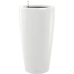 Вазон Lechuza Rondo Premium, 13 л, белый (15780)