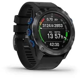 Garmin Descent Mk2i Titanium Carbon Gray DLC with Black Band (010-02132-01/11)