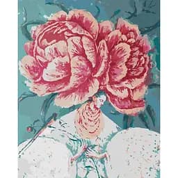 Картина по номерам Ideyka Цветущая душа KHO4927 40х50см