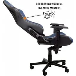 Геймерське крісло GT Racer X-8005 Dark Blue/Black [147951] - мініатюра 7