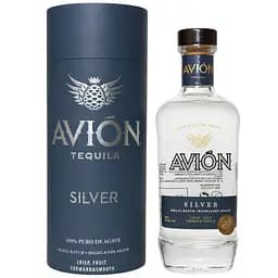 Текіла Avion Silver Small Batch Highlands 100% Puro de Agave 40% 0.7 л в тубусі
