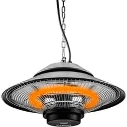 Інфрачервоний обігрівач Neo Tools Стельовий 1500 Вт, Площа обігріву 9 кв.м., Чорний (90-034)