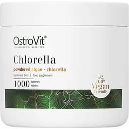 Натуральна добавка OstroVit Chlorella, 1000 таблеток