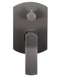 Душова система універсальна Qtap Slavonice Gunmetal Black PVD прихованого монтажу QTSLA113GMB45899 - мініатюра 3
