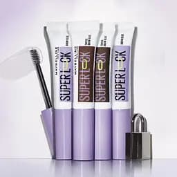 Гель-стайлер для брів Maybelline New York Superlock Medium Brown фіксуючий 7 мл - мініатюра 4