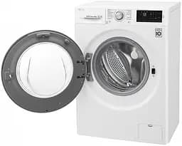 Пральна машина LG з фронтальним завантаженням F0J5NN4W, 6кг, 1000, A+++, Пар, глибина 45см, Дисплей, Інвертор, Білий (F0J5NN4W) - мініатюра 5
