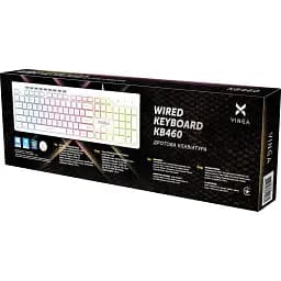 Клавіатура Vinga KB-460 White [128777] - мініатюра 7