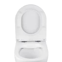 Комплект 4 в 1: Установка GROHE Rapid SL 3 в 1 3884966Q + Унітаз безободковий Kroner Harz WHI493736 RIMLESS з сидінням Slim Duroplast / Soft-close / Quick relase KH493736WHIR (3884966KH493736) - мініатюра 11