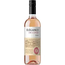 Вино Elegance de Cuvee Rose розовое сухое 0.75 л
