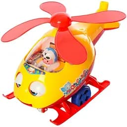 Детская ходунки на палке Bambi «Вертолет» 0302(Yellow) желтая