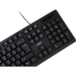 Клавіатура AOC KB100B USB UA Black (KB100B/97) - мініатюра 5