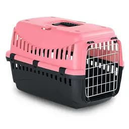 Переноска для тварин MP Bergamo GIPSY 1 Corall 44x28.5x29.5 см (двері метал)