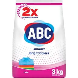 Стиральный порошок АВС Колор для цветных вещей автомат 3 кг